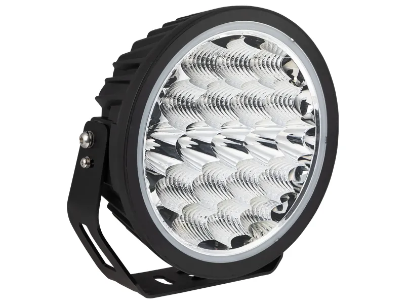 W-Light Neptune Gen2 - Okrągła Lampa LED Pomocnicza 8750lm 9-30V z Dwukolorowym Światłem Postojowym - Zdjęcie 2