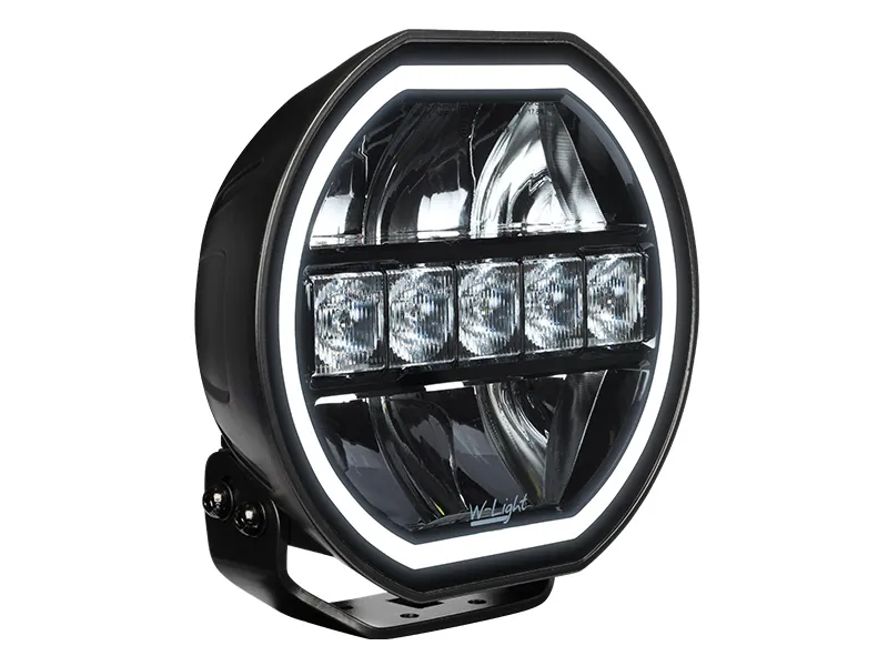 W-LIGHT ECLIPSE 7" Reflektor LED Dalekosiężny 5400lm 263m 10-30V - Zdjęcie 2