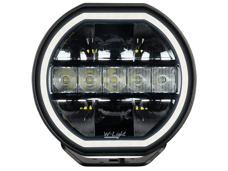 W-LIGHT ECLIPSE 7" Reflektor LED Dalekosiężny 5400lm 263m 10-30V - Zdjęcie 5