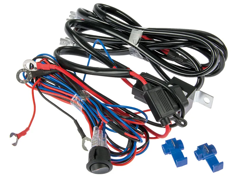 Wiązka Elektryczna do Lamp Dodatkowych 12V 40A - Max 300W - 3 Lampy - Zdjęcie 2