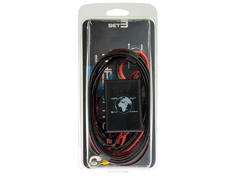 OPTIBEAM WK033 - Uniwersalna wiązka przewodów do 3 lamp 12/24V z funkcją CAN - Zdjęcie 2