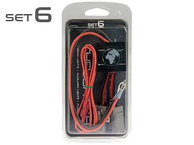 OPTIBEAM Wiązka przewodów DTP 12/24V - zestaw montażowy do lamp dodatkowych z wtyczkami Deutsch - Zdjęcie 2