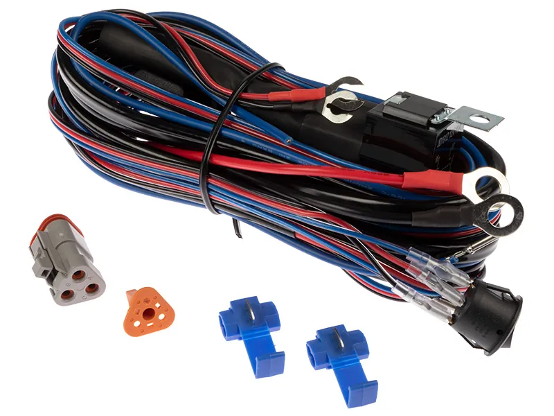 AUTOLINE Wiązka Przewodów 3-pin DT Deutsch 12V 40A z Przekaźnikiem i Bezpiecznikiem - Zdjęcie 2