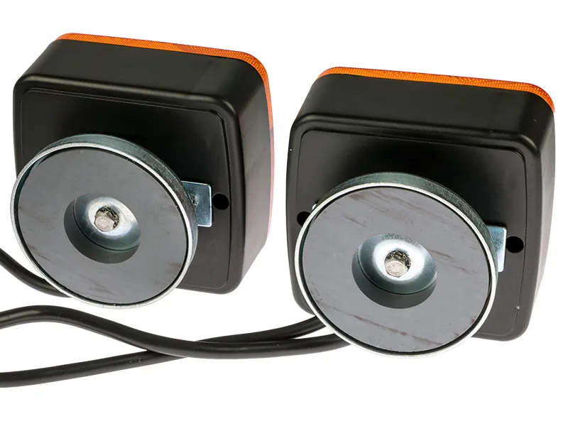 AUTOLINE Zestaw Lamp Tylnych do Przyczepy 12V - Mocowanie Magnetyczne - Zdjęcie 3