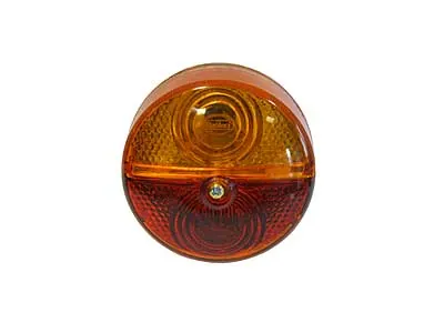 Lampa tylna 2-komorowa 81x41mm - funkcja flash-brake-park BA15d/SV8.5 - Dalekosiezne.pl