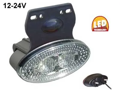 Lampa LED Cofania i Robocza 12-24V 110x55mm z Regulowanym Ramieniem - Dalekosiezne.pl