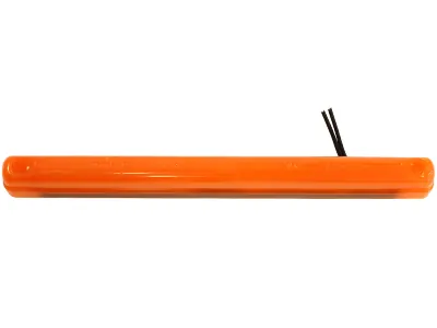 WAS Lampa Obrysowa Boczna LED 237mm 12-24V Pomarańczowa Efekt NEON - Dalekosiezne.pl