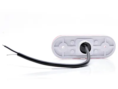 WAS Lampa Obrysowa Boczna LED Czerwona 12-24V z Homologacją ECE - Zdjęcie 2