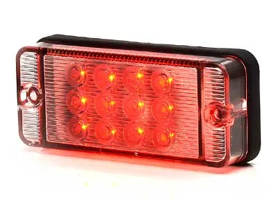 Tylna Lampa Przeciwmgielna LED 12-24V - Uniwersalna, Homologacja ECE 10R - Zdjęcie 2