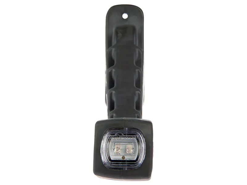 WAS Lampa Obrysowa Boczna LED 12-24V na Gumowym Ramieniu Lewa Strona - Zdjęcie 2