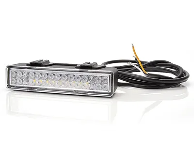 WAS Lampa LED przednia 12-24V pozycyjna i kierunkowskaz 147mm - Zdjęcie 2