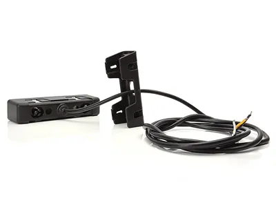 WAS Lampa LED przednia 12-24V pozycyjna i kierunkowskaz 147mm - Zdjęcie 3