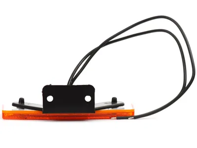 WAS Lampa Obrysowa Boczna LED Pomarańczowa 12-24V z Homologacją ECE - Zdjęcie 2