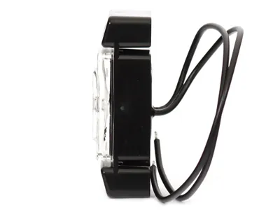 WAS LED Lampa Obrysowa Przednia Biała 12-24V ECE IP66/68 - Zdjęcie 2