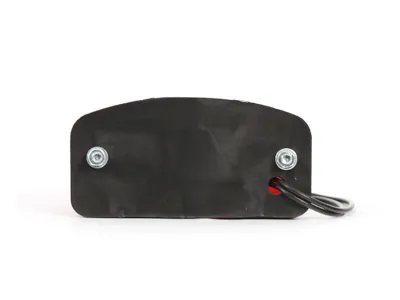 WAS Lampa LED Oświetlenia Tablicy Rejestracyjnej 12-24V Czerwona z Funkcją Światła Pozycyjnego - Zdjęcie 3