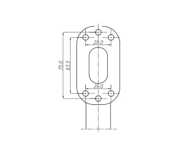 WAS Lampa Obrysowa LED Prawa 12-24V z Ramieniem 90° Biało-Czerwona ECE - Zdjęcie 3
