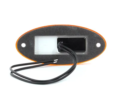 WAS Lampa Obrysowa Boczna LED Pomarańczowa 12-24V z Homologacją ECE - Zdjęcie 3
