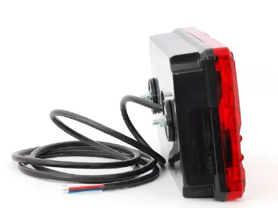 WAS Lampa tylna LED do przyczepy prawa 232x142mm 12-24V z homologacją ECE - Zdjęcie 2
