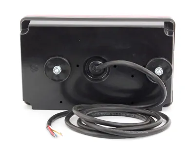 WAS Lampa tylna LED do przyczepy prawa 232x142mm 12-24V z homologacją ECE - Zdjęcie 3
