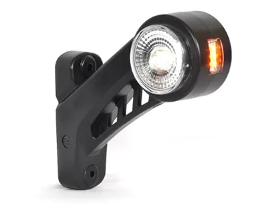 WAS Lampa obrysowa boczna LED z ramieniem 12-24V biała/czerwona/pomarańczowa - Zdjęcie 2