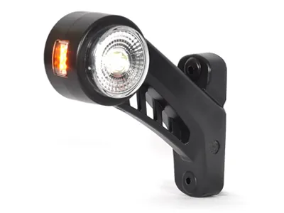 WAS Lampa Obrysowa Boczna LED z Ramieniem 12-24V Biała/Czerwona/Pomarańczowa - Zdjęcie 2