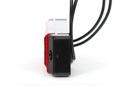 WAS Lampa obrysowa tylna LED czerwona 12-24V ECE IP66/68 130mm - Zdjęcie 2