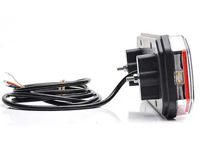 WAS Tylna Lampa LED Neonowa 236mm 12-24V z Dynamicznym Kierunkowskazem - Zdjęcie 2