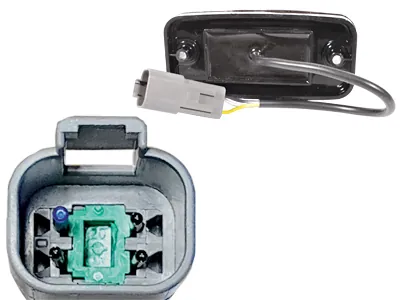 WAS Lampa Obrysowa LED z Kierunkowskazem Bursztynowa 12-24V Efekt Neonowy - Zdjęcie 3