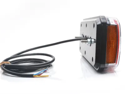 WAS Lampa LED tylna multifunkcyjna 12-24V 306mm lewa do przyczep - Zdjęcie 3