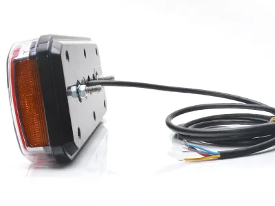 WAS Lampa tylna LED do przyczepy 12-24V wielofunkcyjna 306mm prawa - Zdjęcie 3