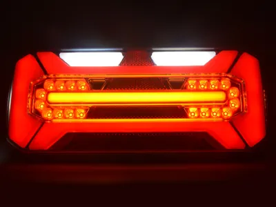 WAS Lampa tylna LED do przyczepy 12-24V wielofunkcyjna 306mm prawa - Zdjęcie 4