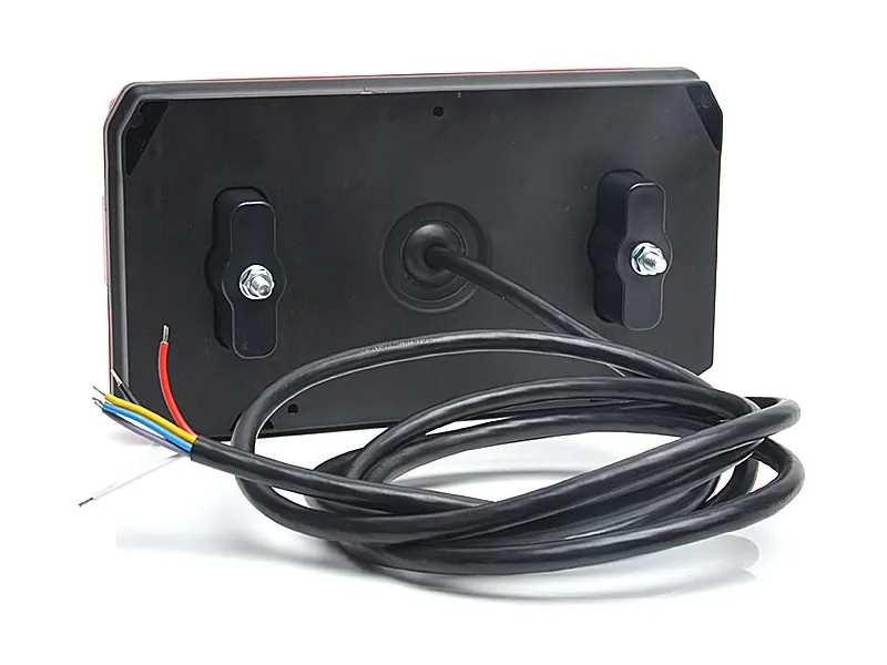 WAS Lampa tylna LED do przyczepy 12-24V 242mm - 6 funkcji - Zdjęcie 2