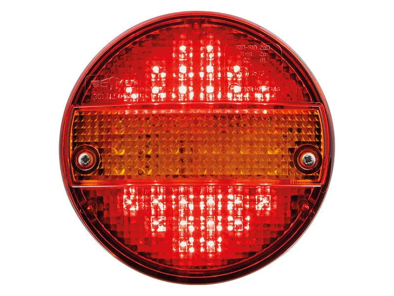 SIM Tylna Lampa LED 140mm 12-24V z Dynamicznym Kierunkowskazem - Zdjęcie 5