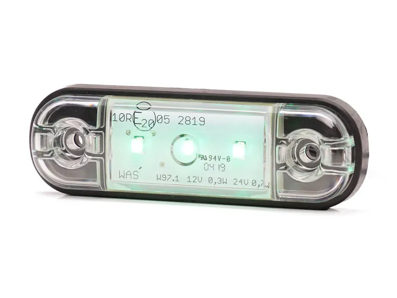 WAS Lampa Pozycyjna LED 12-24V 3 LED 23.9lm Montaż Powierzchniowy - Dalekosiezne.pl