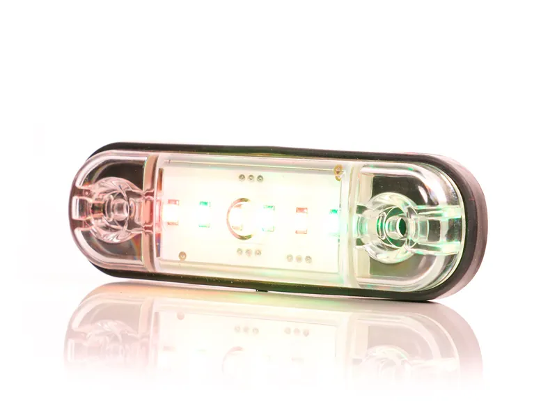 Lampa LED dekoracyjna 6 LED 12-24V 48lm montaż powierzchniowy IP66/68 - Dalekosiezne.pl