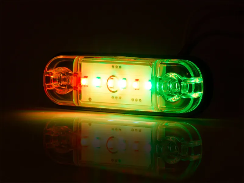 Lampa LED dekoracyjna 6 LED 12-24V 48lm montaż powierzchniowy IP66/68 - Zdjęcie 3