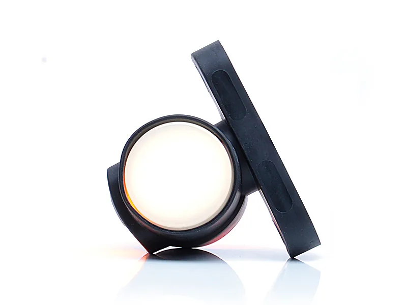 Was LED Lampa Obrysowa Boczna 12/24V ø54mm IP66/68 Pomarańczowa - Zdjęcie 2