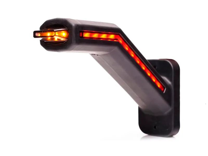 Was Lampa Obrysowa Boczna LED 12/24V Lewa Ciemna - IP6K9K - Dalekosiezne.pl