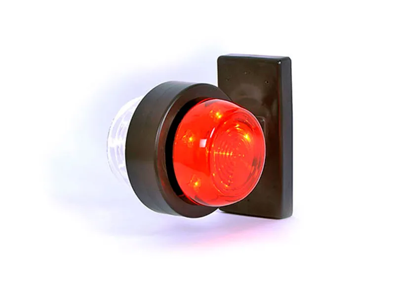 WAS Lampa Pozycyjna LED Boczna 12/24V ø78mm IP66/IP68 z Homologacją ECE ADR - Zdjęcie 2