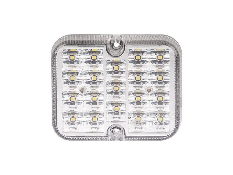 AUTOLINE Lampa Cofania LED 19 Diod 12-24V 100x80mm E-approved - Dalekosiezne.pl