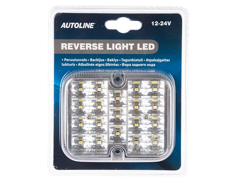 AUTOLINE Lampa Cofania LED 19 Diod 12-24V 100x80mm E-approved - Zdjęcie 3