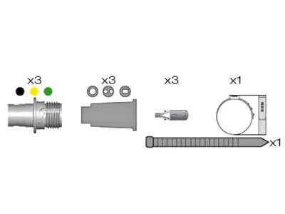 ASPöCK Connector Kit - Zestaw Złączy 2-pin Męskich ASS1 & ASS2 - Zdjęcie 2
