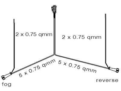 ASPöCK Cable Kit - Zestaw Kabli Przyczepy 13-pin + 5-pin Bajonet 6m + 2x4.5m - Zdjęcie 2