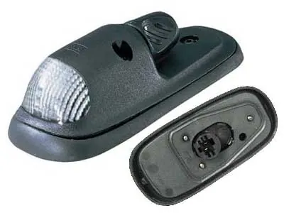 Lampa obrysowa przednia biała montaż dachowy Renault Iveco Irisbus 140x65x30mm T10 - Dalekosiezne.pl