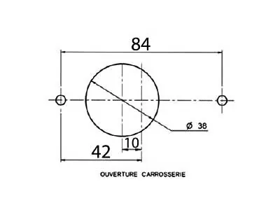 Lampa obrysowa boczna pomarańczowa z reflektorem 110x50mm - gniazdo T10 - Zdjęcie 3