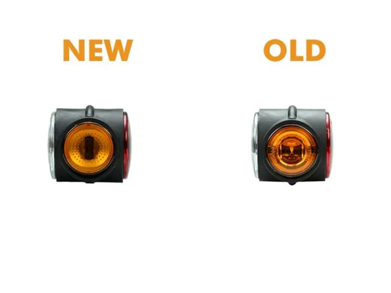 PROPLAST Lampa Obrysowa Boczna LED 12-24V Czerwona Biała Pomarańczowa z Gumowym Ramieniem ADR - Zdjęcie 2