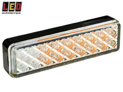 LED AUTOLAMPS Lampa LED Kierunkowskaz Pozycyjna 12-24V Żółta 135mm - Dalekosiezne.pl
