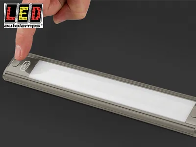Led Autolamps 1614-40410G Lampa Wnętrza LED 12V 700lm Dotykowa 410mm - Zdjęcie 2