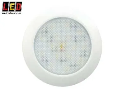 LED AUTOLAMPS Lampa Wewnętrzna LED 12V 180lm 15 Diod Biała Zimna 6500K - Dalekosiezne.pl