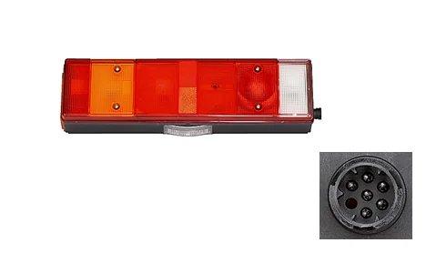 DAF 105/XF105 lampa tylna lewa 1625985C - Dalekosiezne.pl